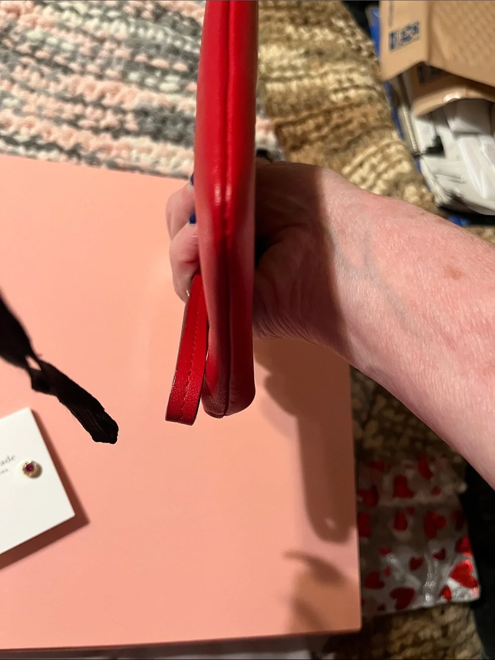 kate spade compact red